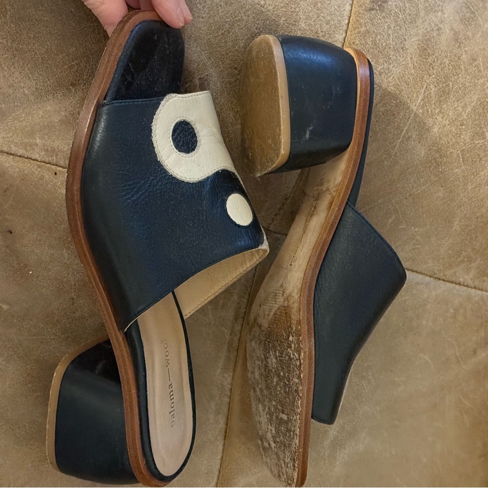 Paloma Wool BALANCE yang / yin mules - size 38 - Picture 5 of 5